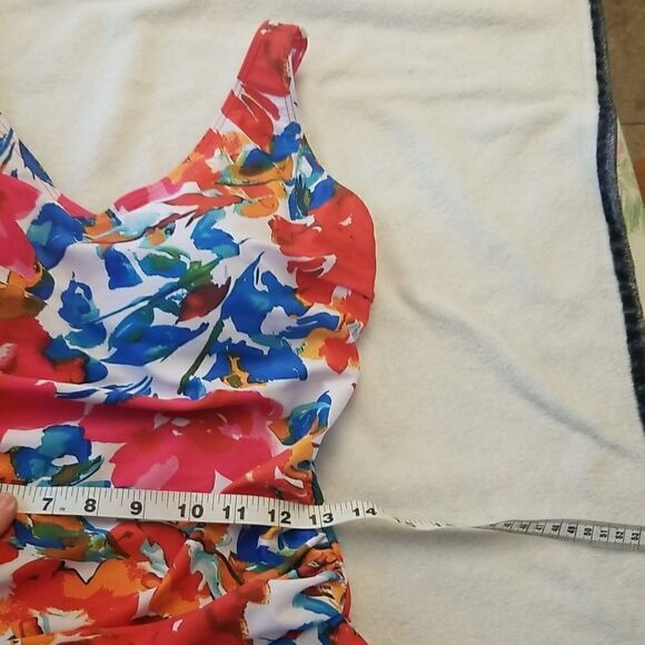 Aidonger One Piece Swim Dress Swimsuits for Women Tummy Control Swimdres… - Picture 7 of 16